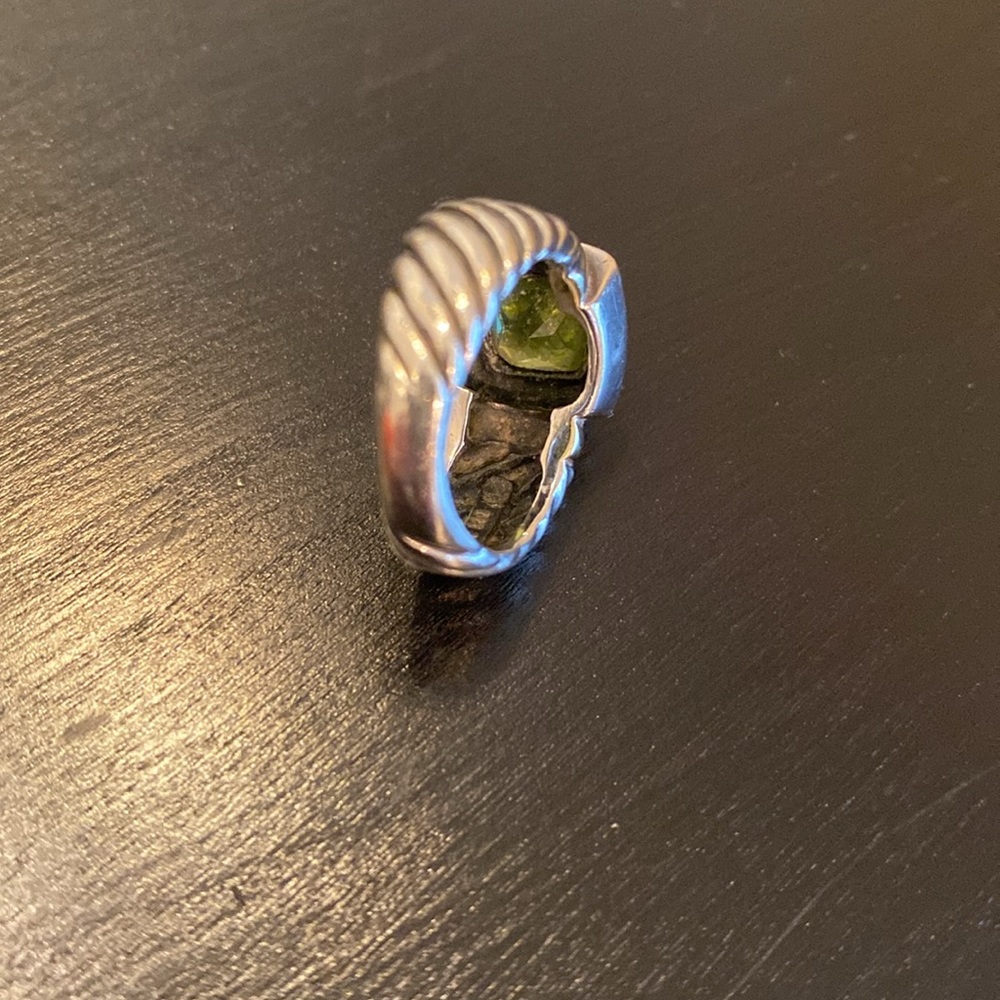 David Yurman Peridot Ring Size 4.5 - image 7